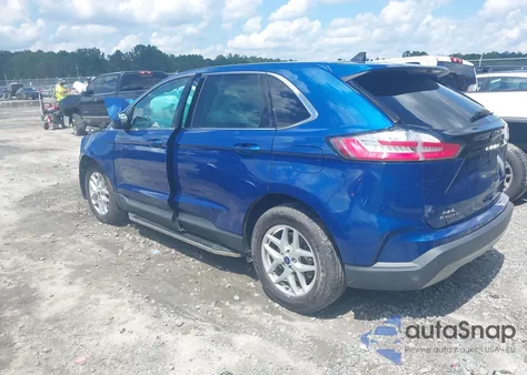 2022 Ford Edge Sel из США, поврежденный, VIN 2FMPK4J90NBA64344